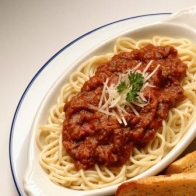 Spaghetti à Bolonhesa 