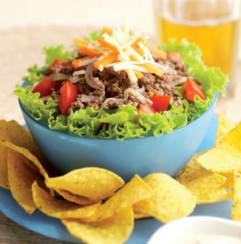 Salada taco 