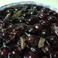 Compota de uvas 