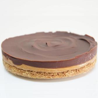 Bolo de caramelo e chocolate (Caramel Shortcake) 